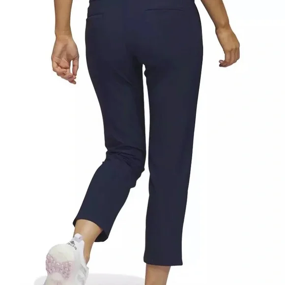 adidas Women's Dark Blue Cropped Pants Golf - Picture 5 of 7